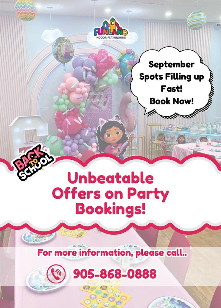 Party Packages and Rates 2